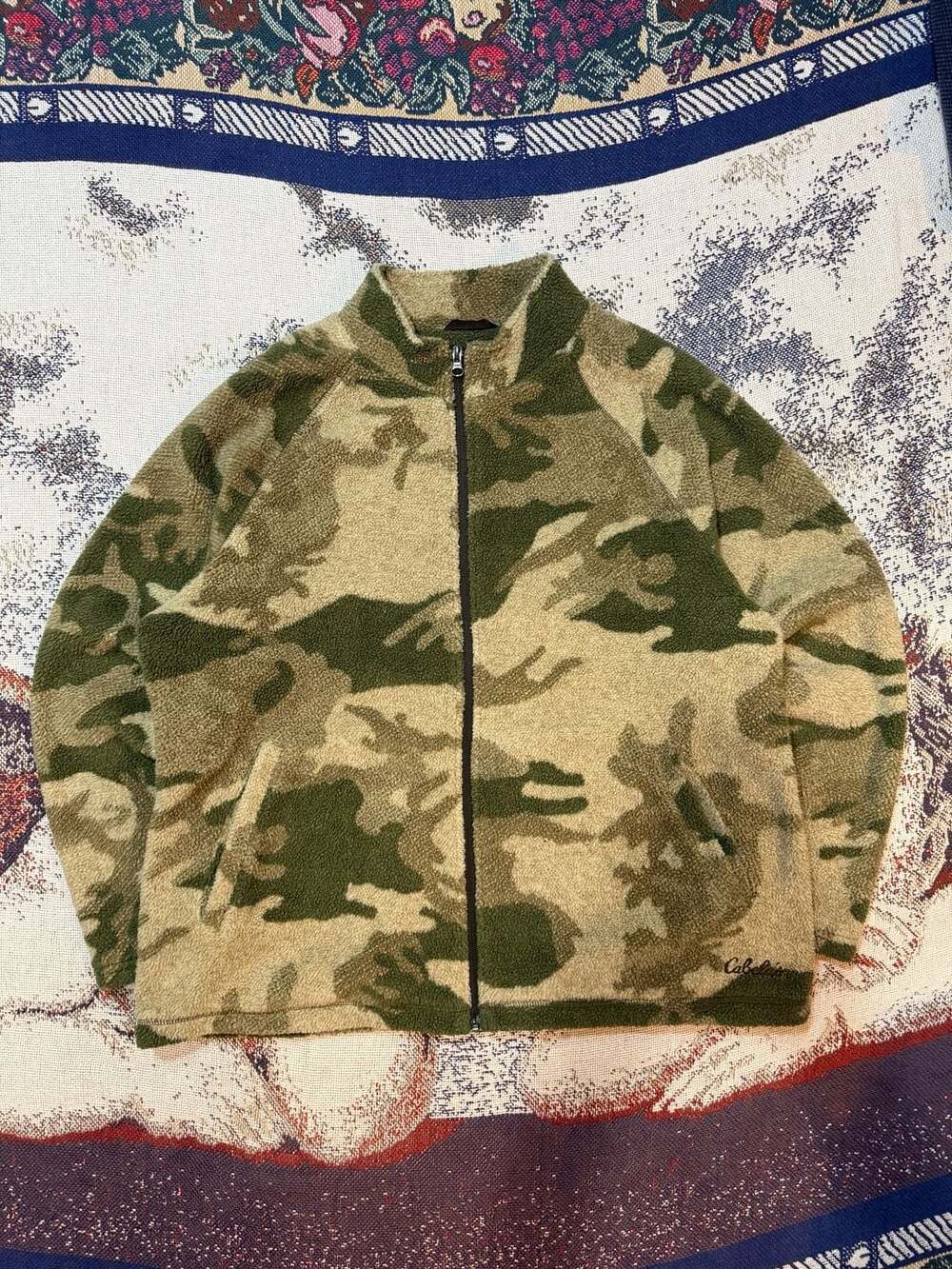 Cabela's Full-Zip Berber Fleece Camo Jacket